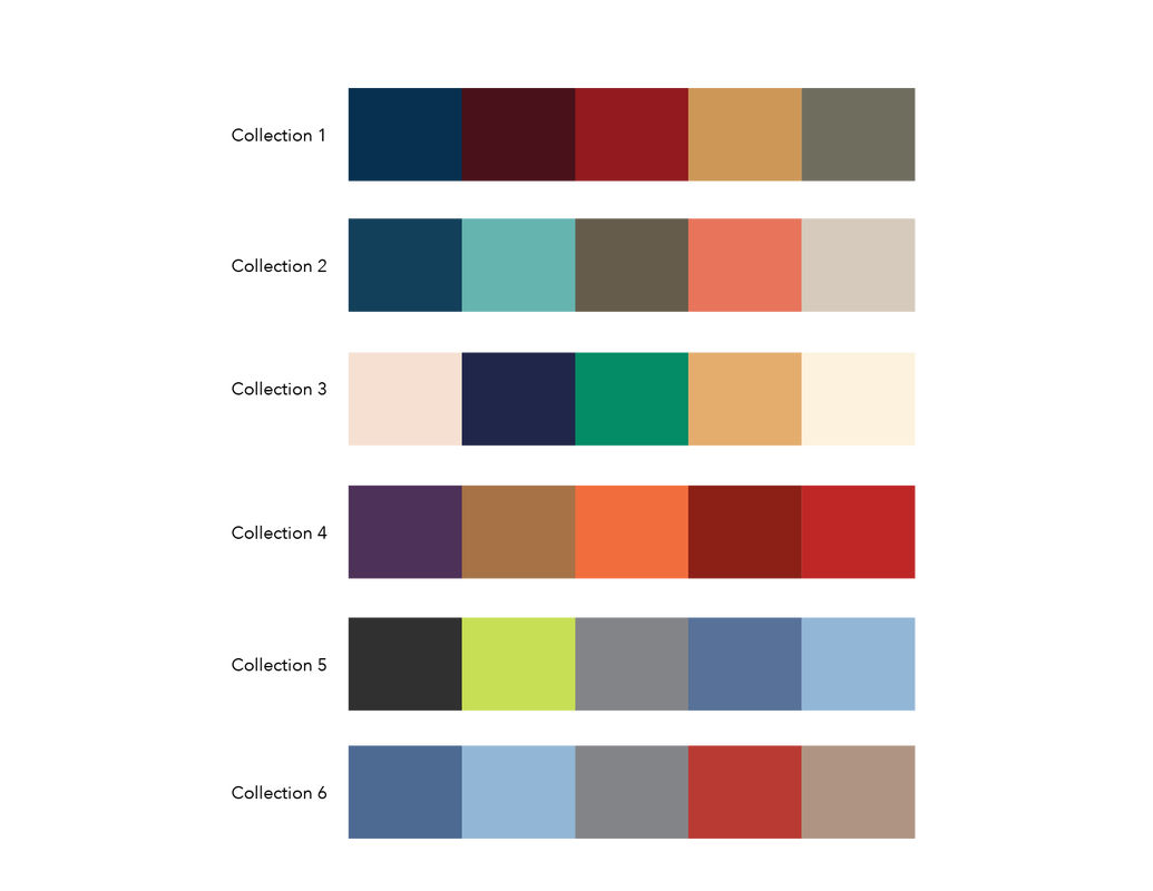 Fall 2016 Color Pallets